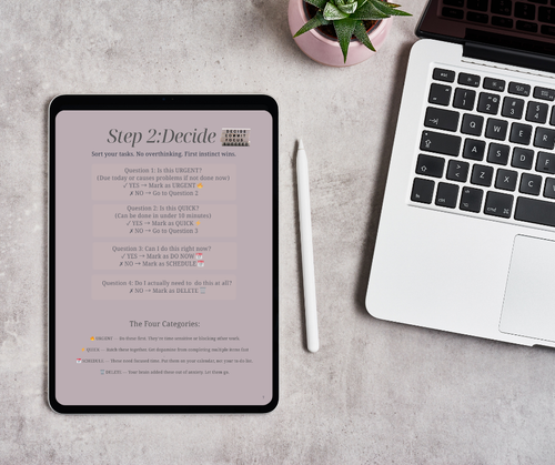 ADHD Reset Toolkit — 3-Step System for Focus, Clarity & Daily Productivity