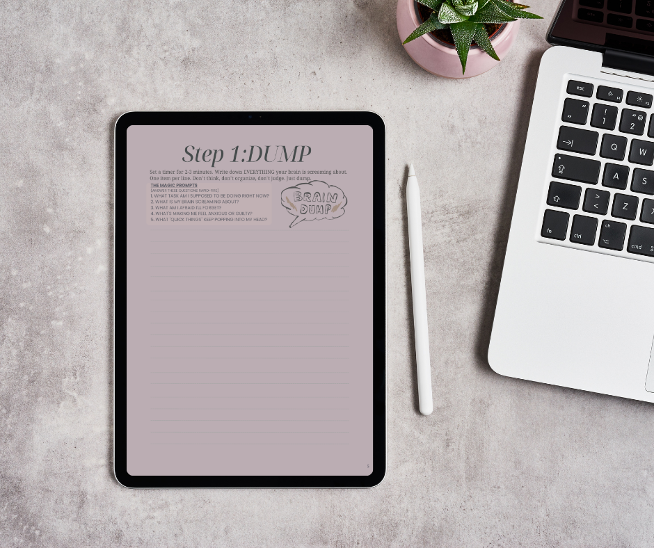 ADHD Reset Toolkit — 3-Step System for Focus, Clarity & Daily Productivity